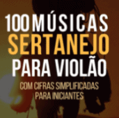 Cupom de desconto 100 Músicas Sertanejo para violão