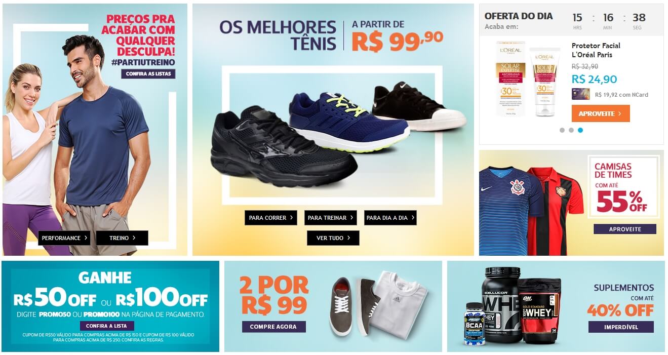 ofertas da netshoes